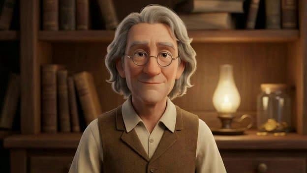 Pixar-Frugality Sage Franklin