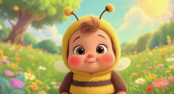 Whimsical Bee Entertainer
