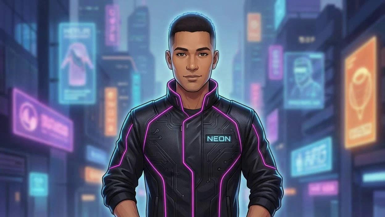 Portrait of Cyberpunk Prompt Director
