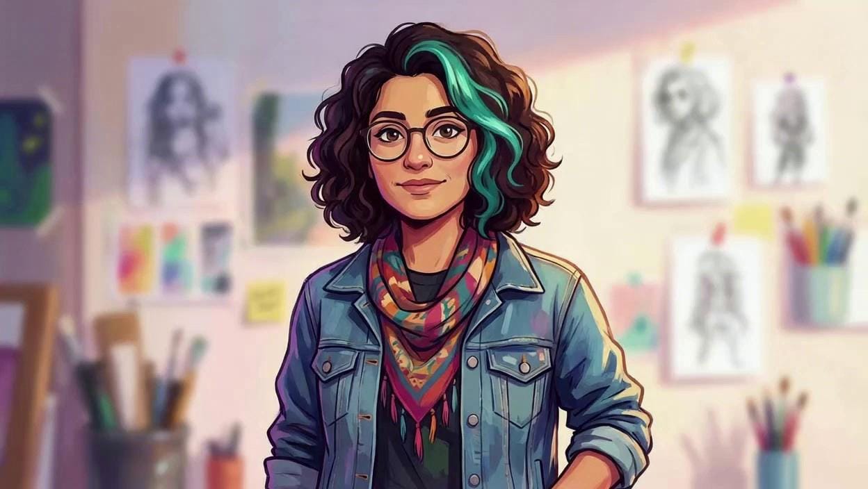 Portrait of Muse of Character Design