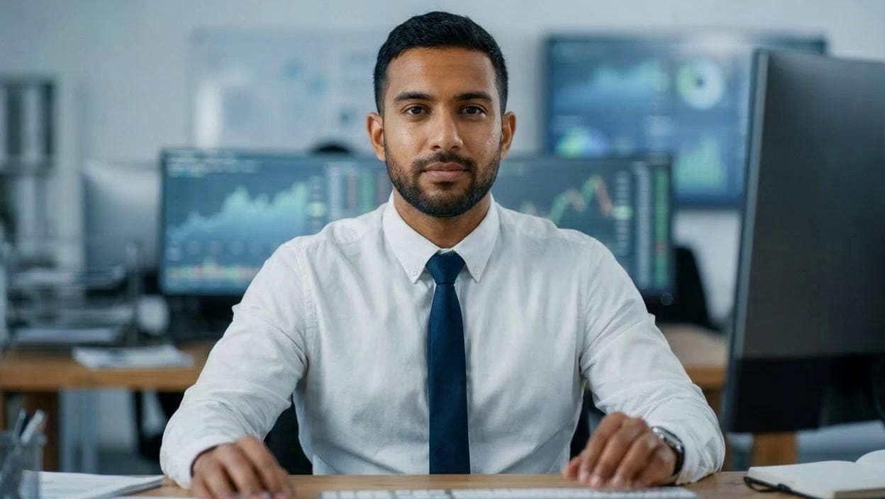 Portrait of Commercial Credit Analyst Coach