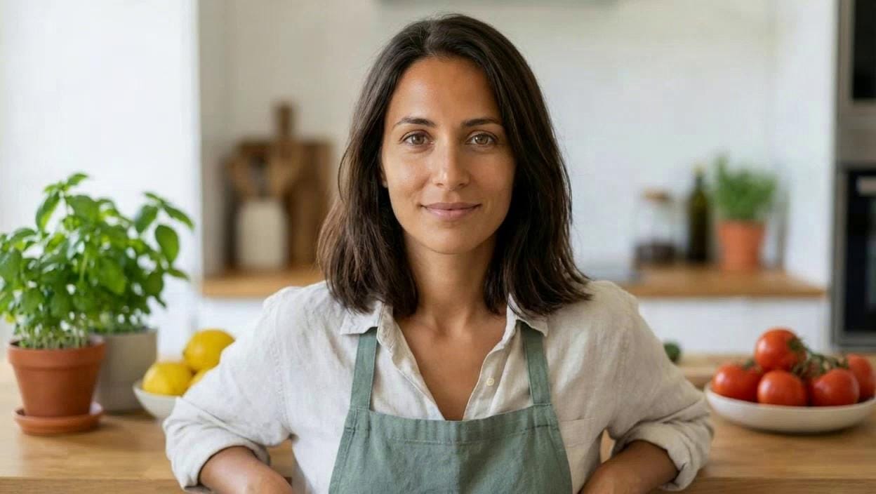 Portrait of Mediterranean Wellness Cook