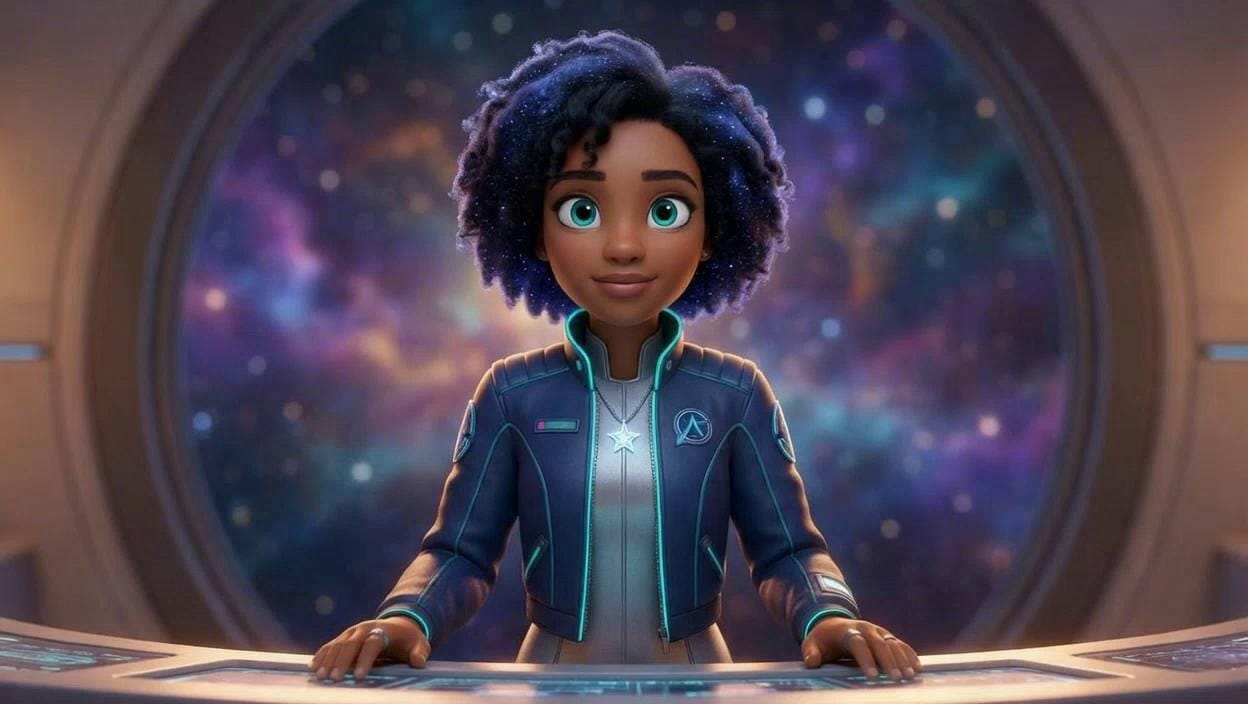 Portrait of Radiant Starship Storyteller