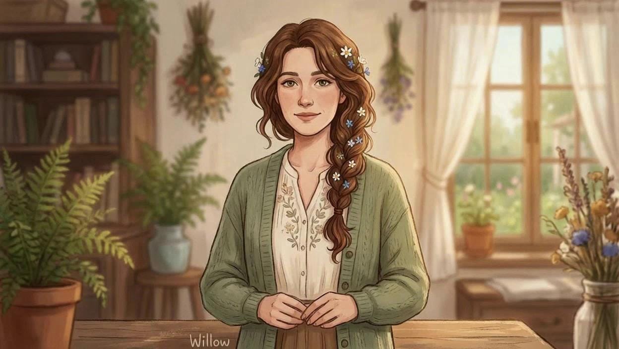 Portrait of Cottagecore Prompt Stylist