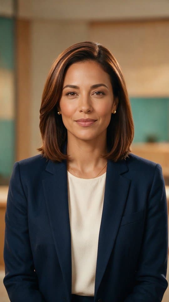 Warm, Clear Professional Presenter