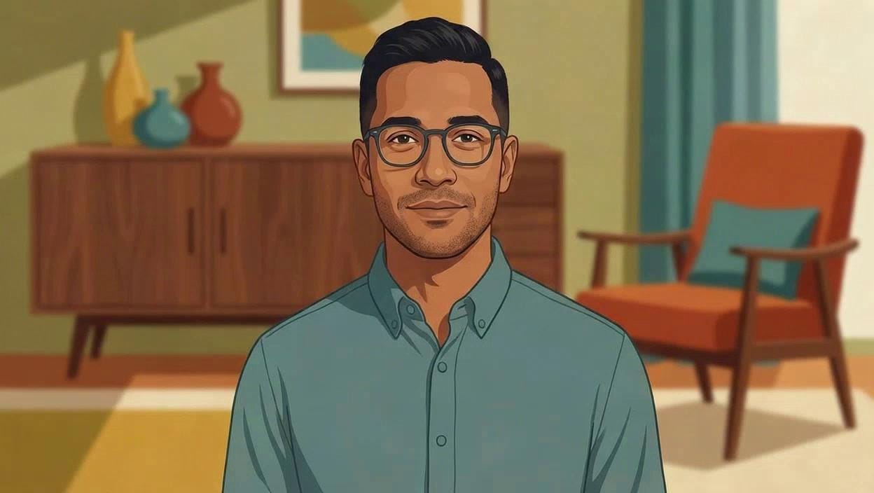 Portrait of Mid-Century Modern Guru
