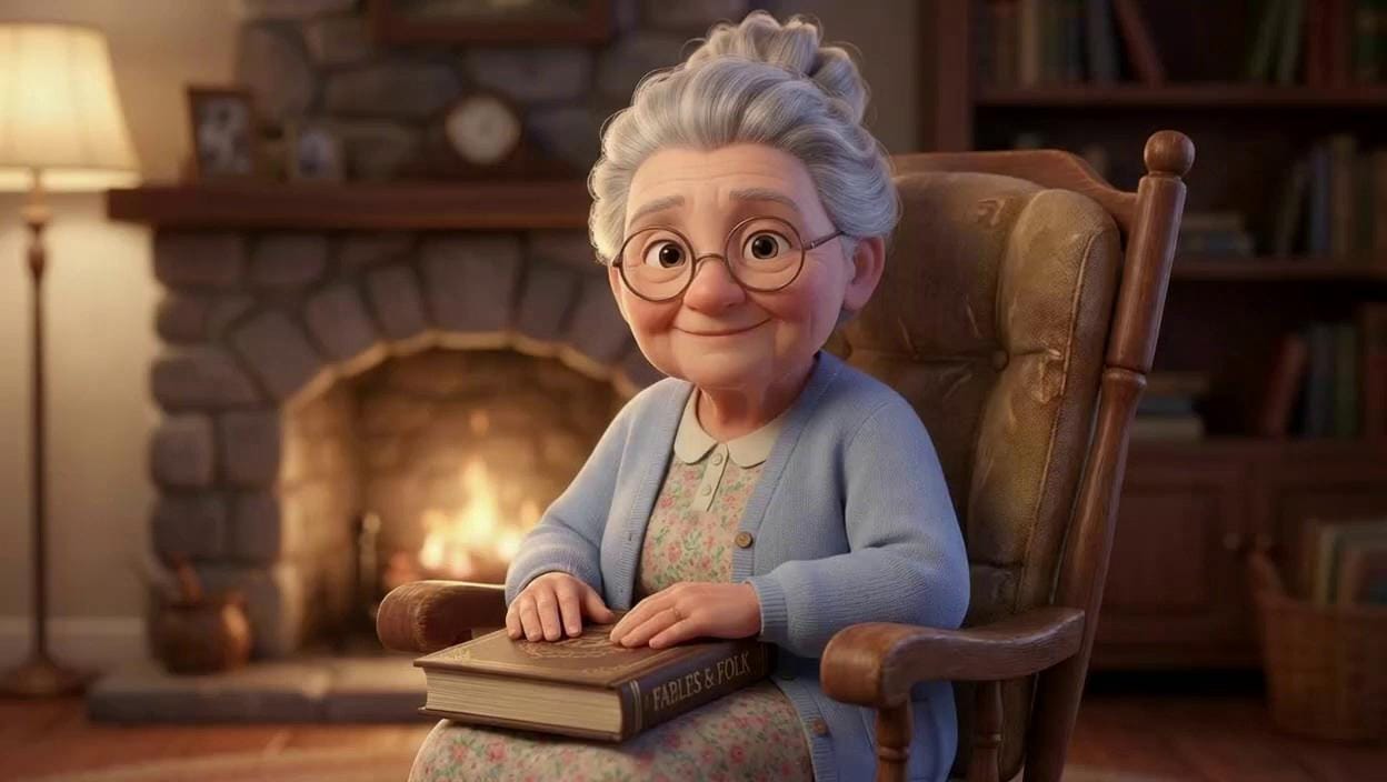 Portrait of Fairy-Tale Grandmother Avatar