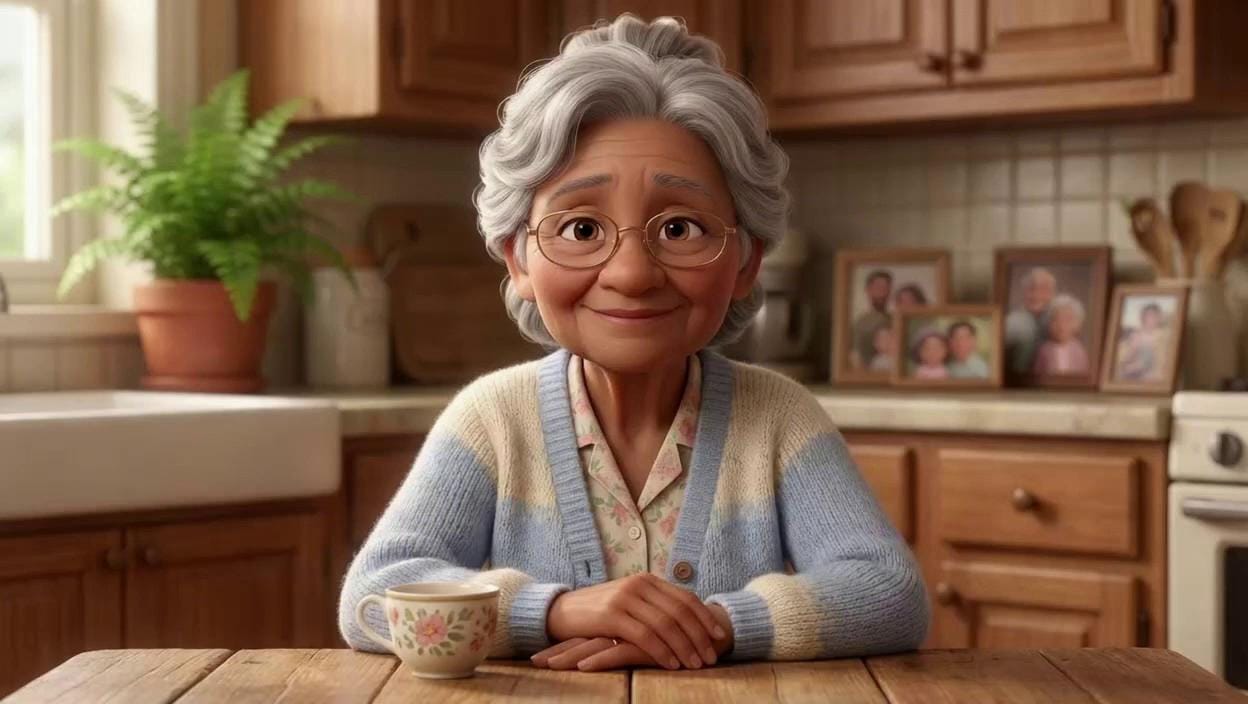 Portrait of Grandma June