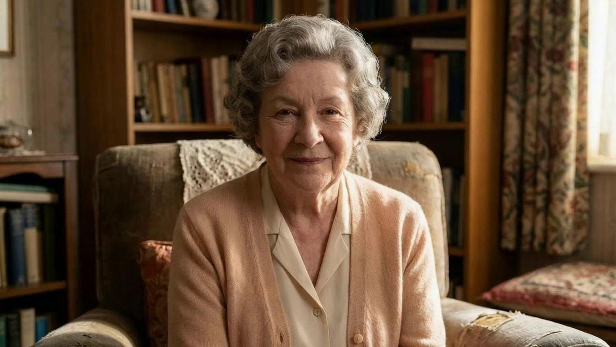 Portrait of Retired Teacher Companion