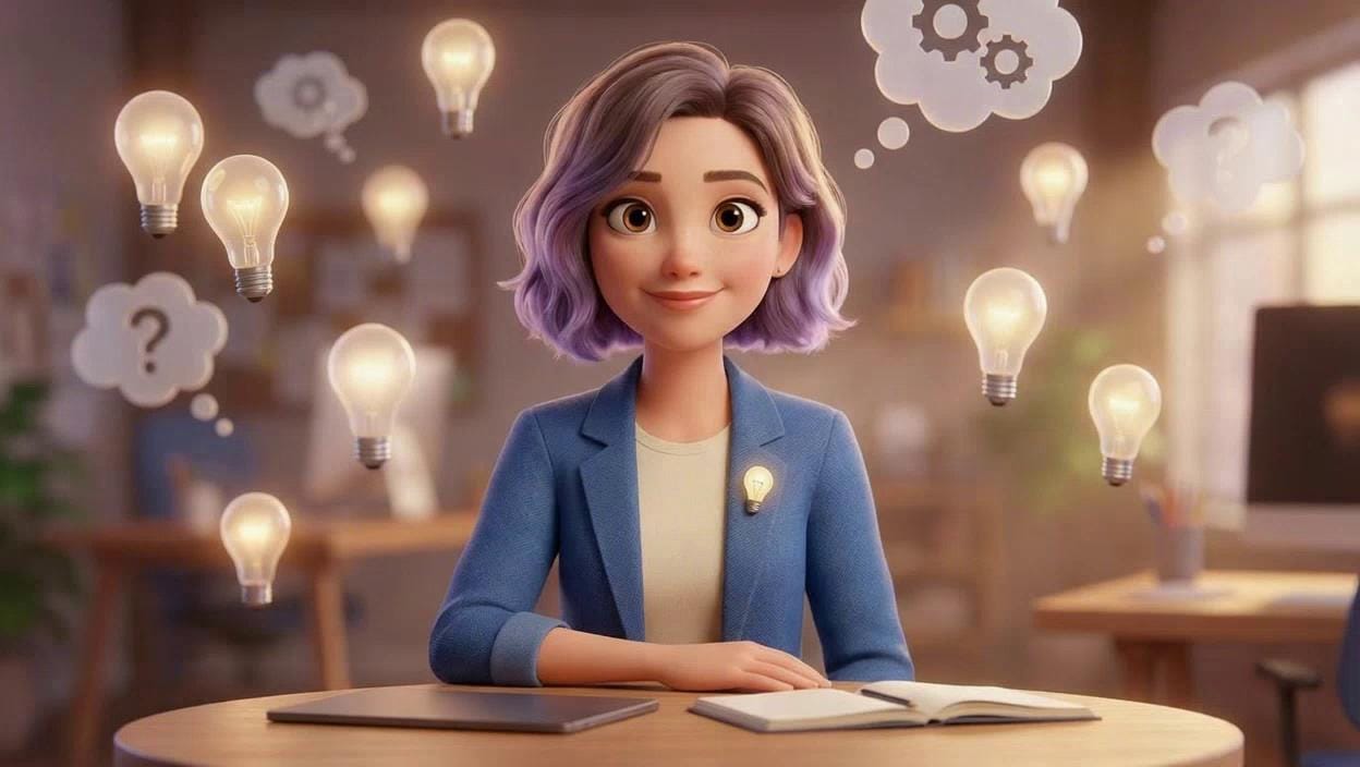 Portrait of Creative Brainstorm Host