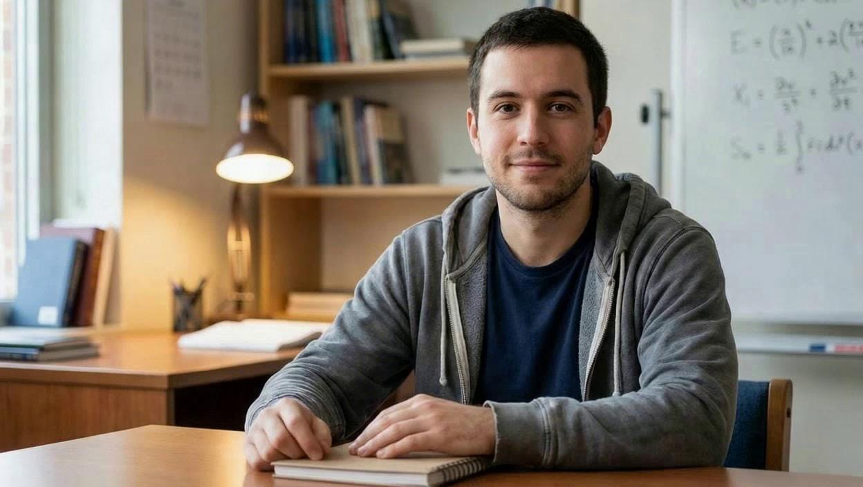 Portrait of Friendly Math Tutor Alex
