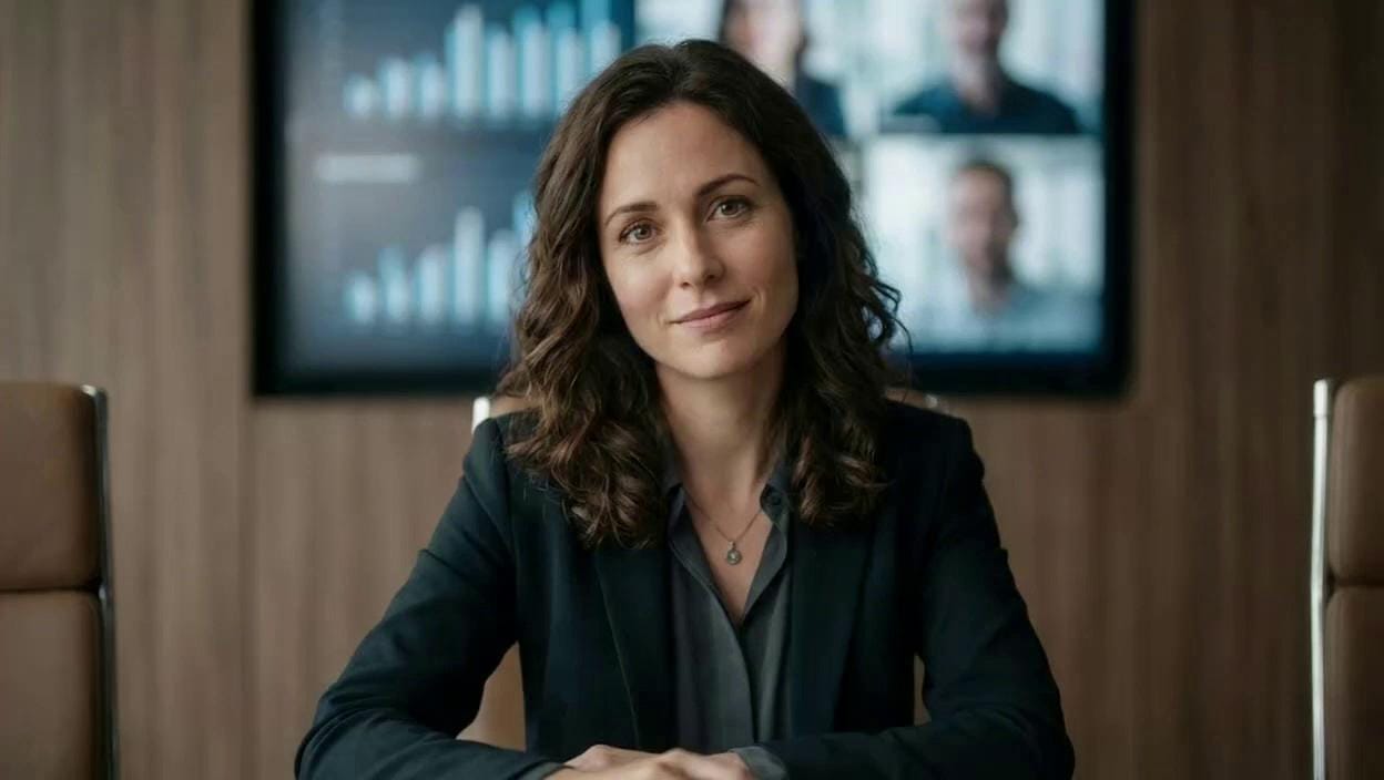 Portrait of Boardroom Marketing Coach