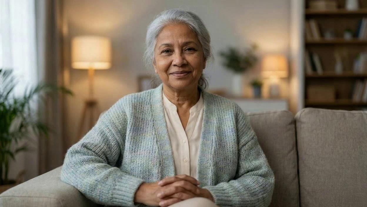 Portrait of Grandmotherly Support Coach