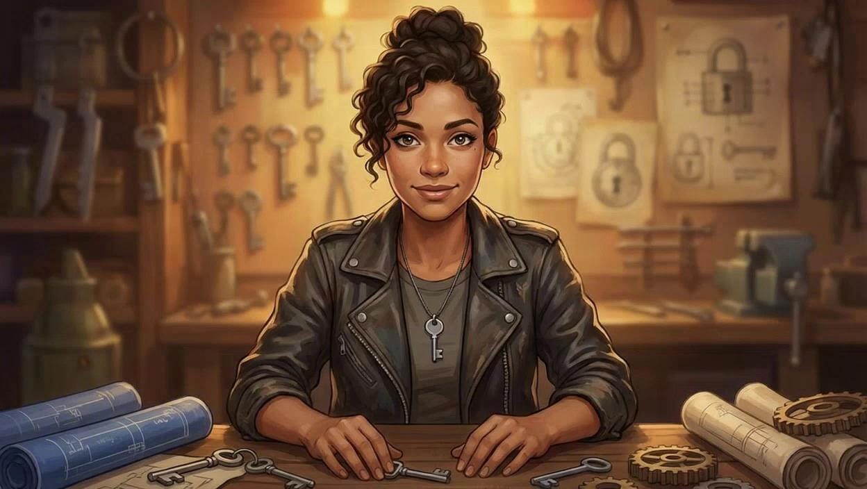 Portrait of The Locksmith