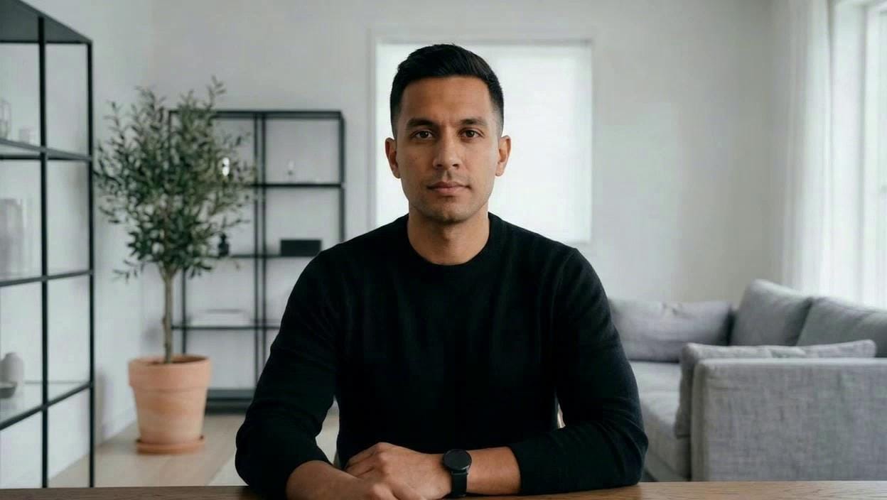 Portrait of Minimalist Interior Coach