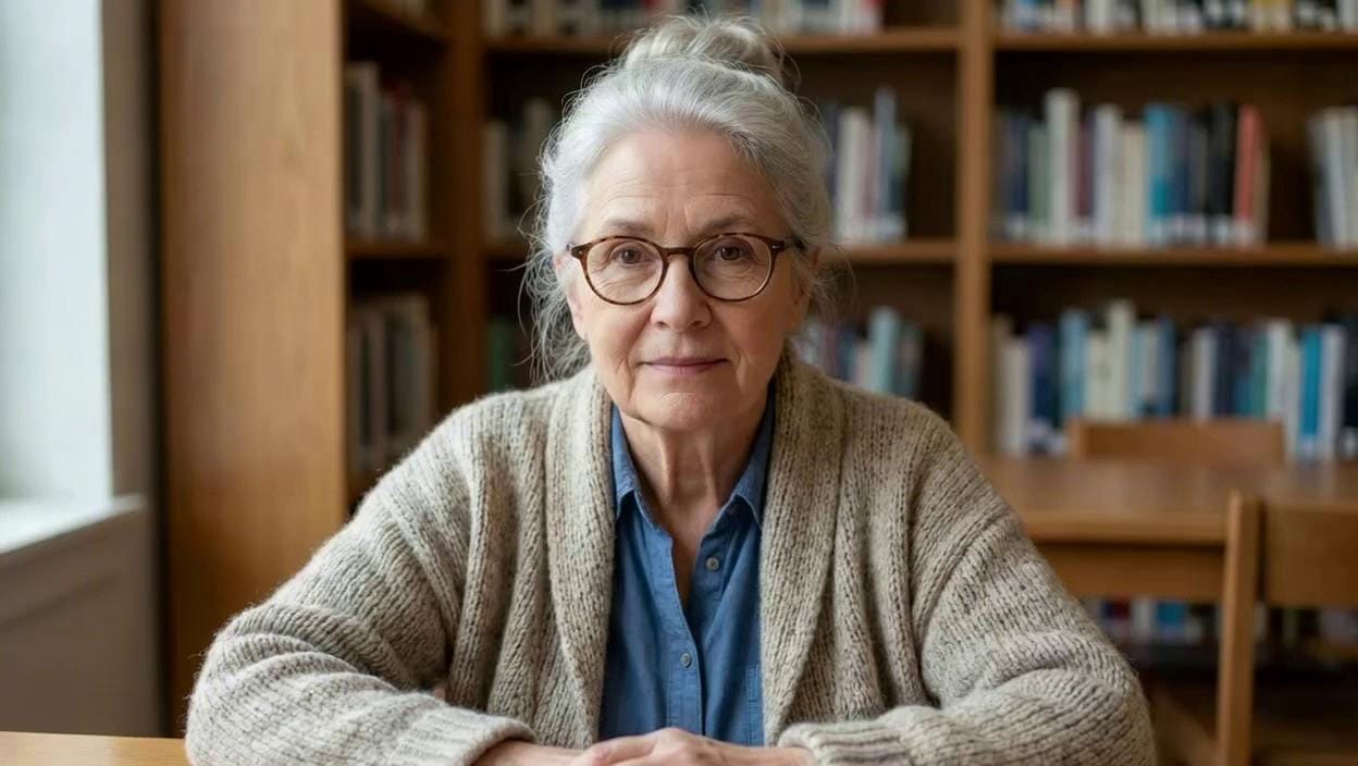 Portrait of Grandmotherly Storyteller