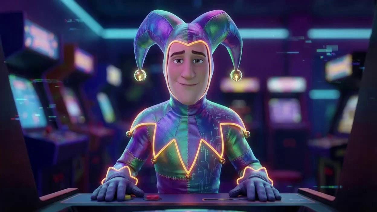 Portrait of Glitch Jester Quizmaster