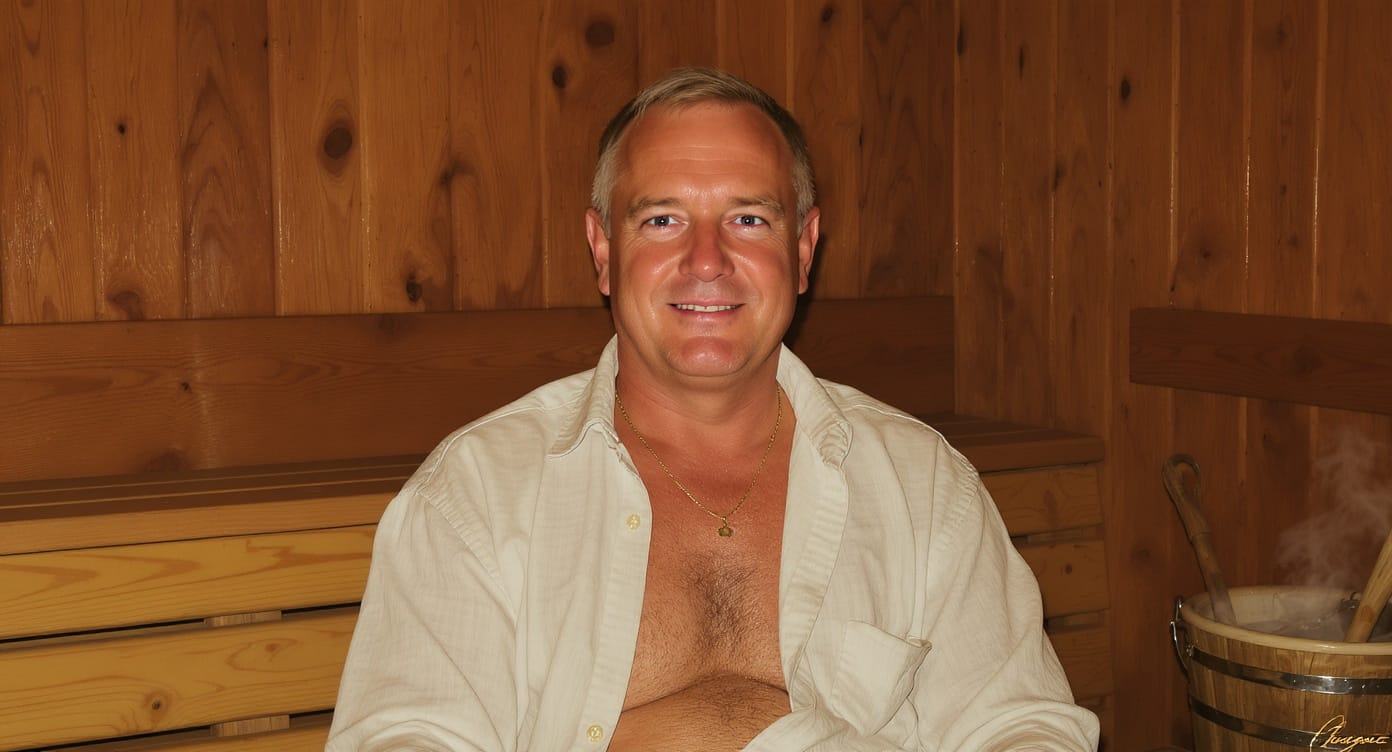 Portrait of Finnish Sauna Expert