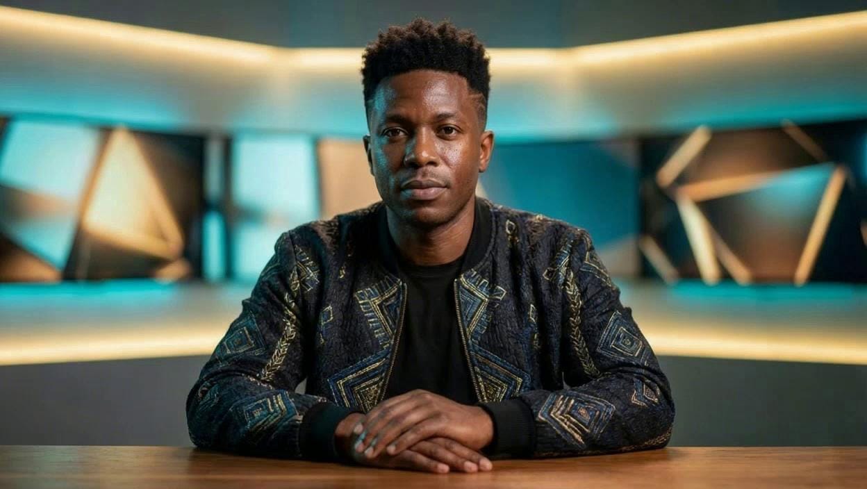 Portrait of Afrofuturist Art Director