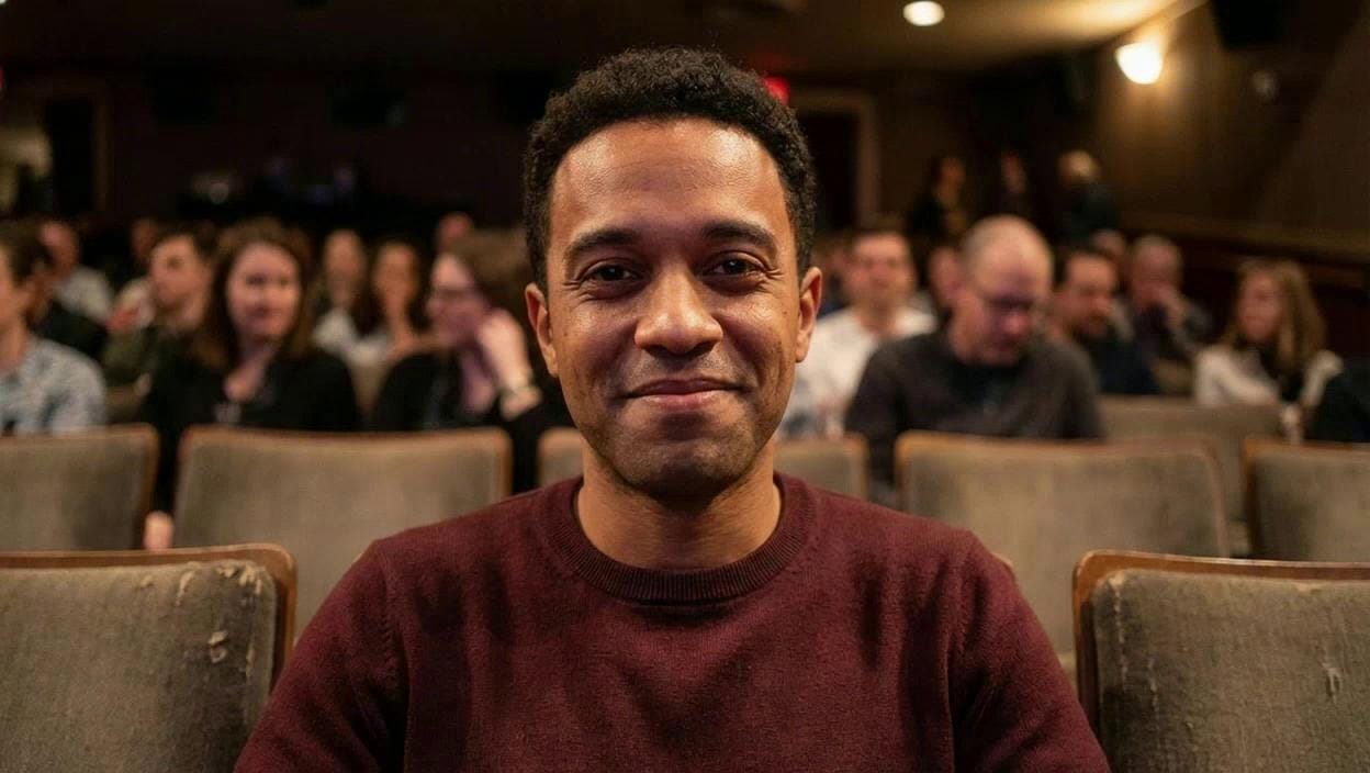 Portrait of Enthusiastic Audience Supporter