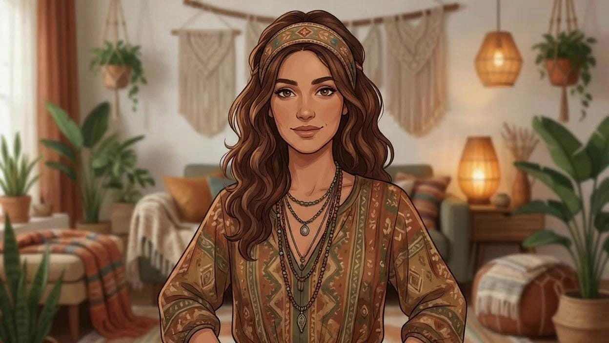 Portrait of Boho Decor Guide