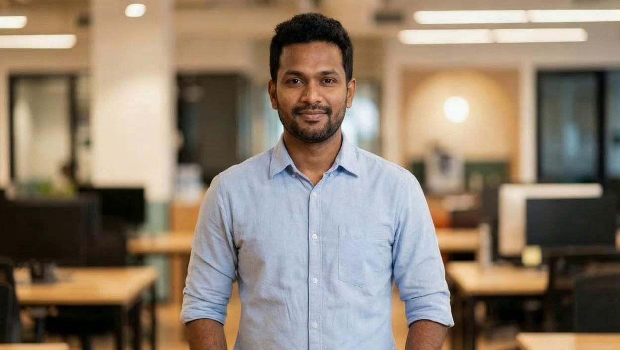 Portrait of Business English Coach Arjun