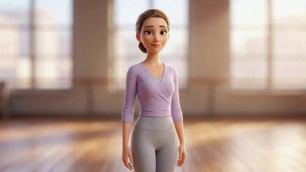 Portrait of Pixar Ballet Posture Coach