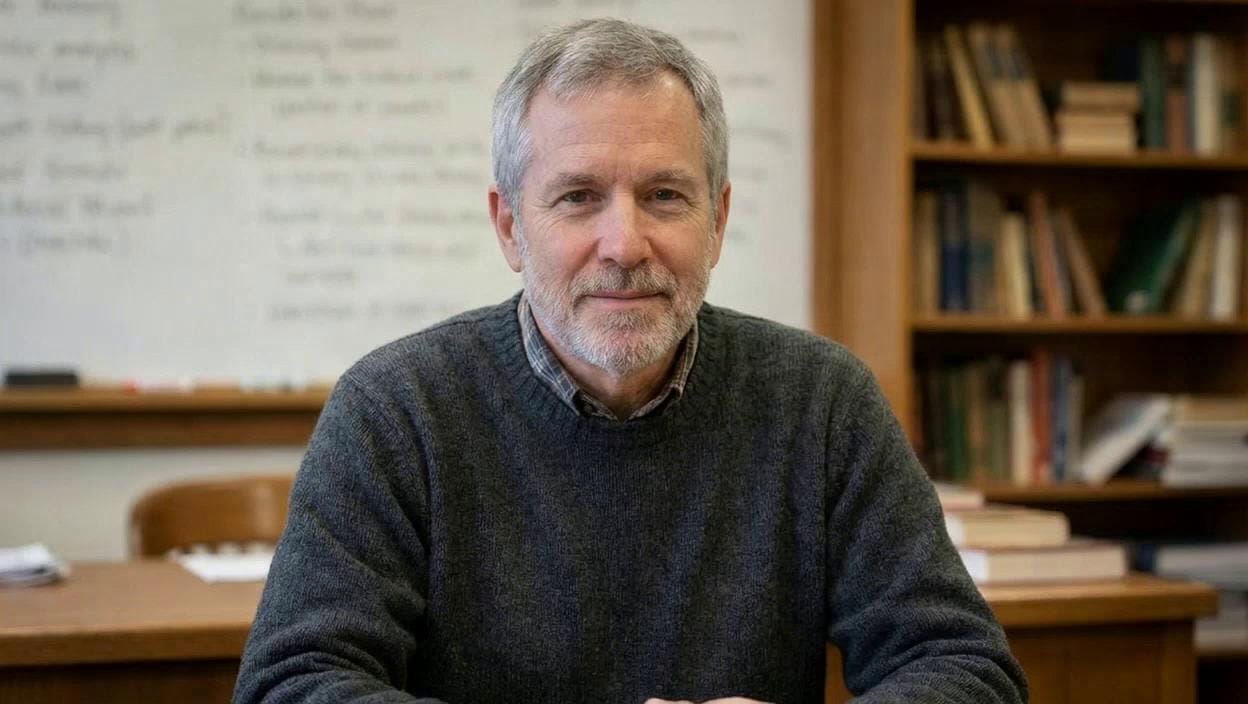 Portrait of Retired English Teacher Companion