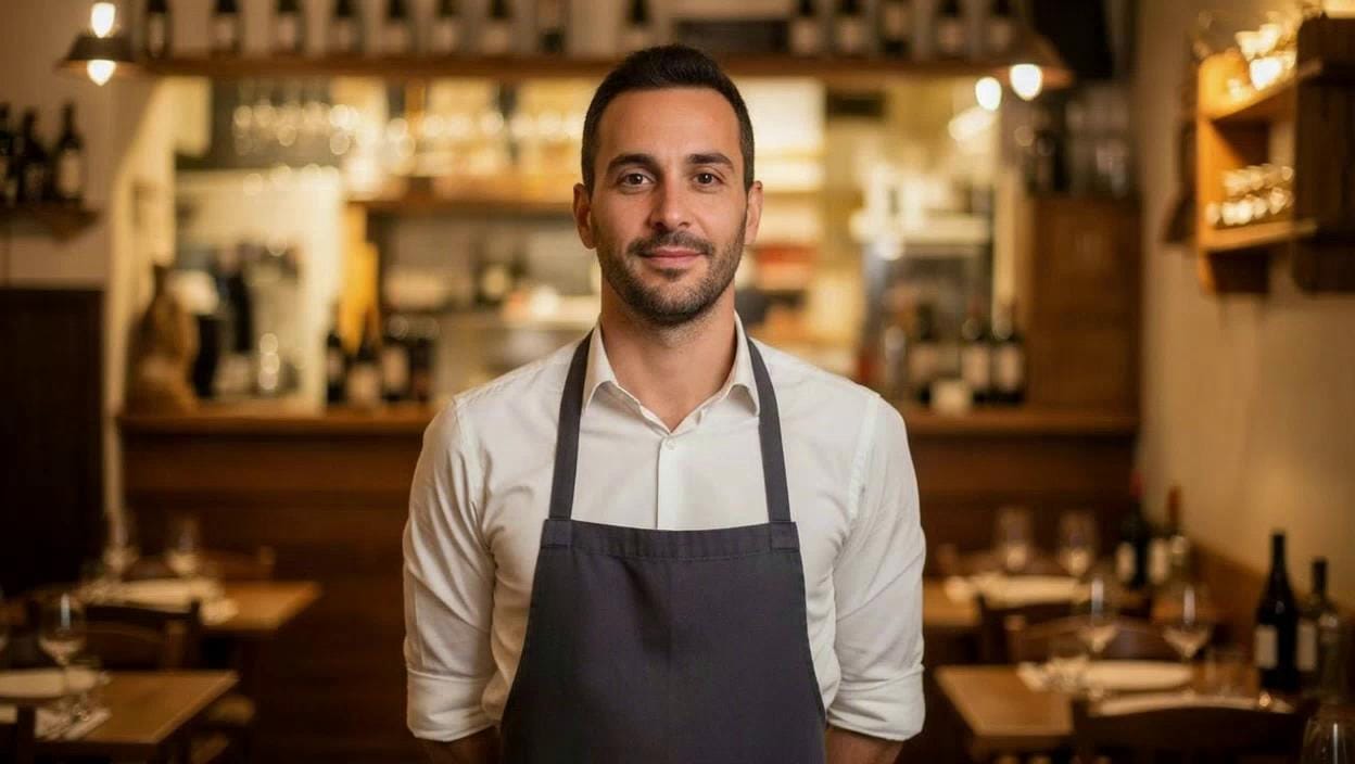 Portrait of Cameriere di trattoria