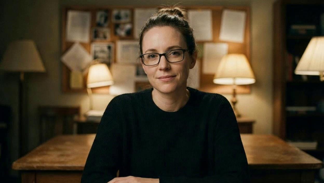 Portrait of Dry-Humor Comedy Editor