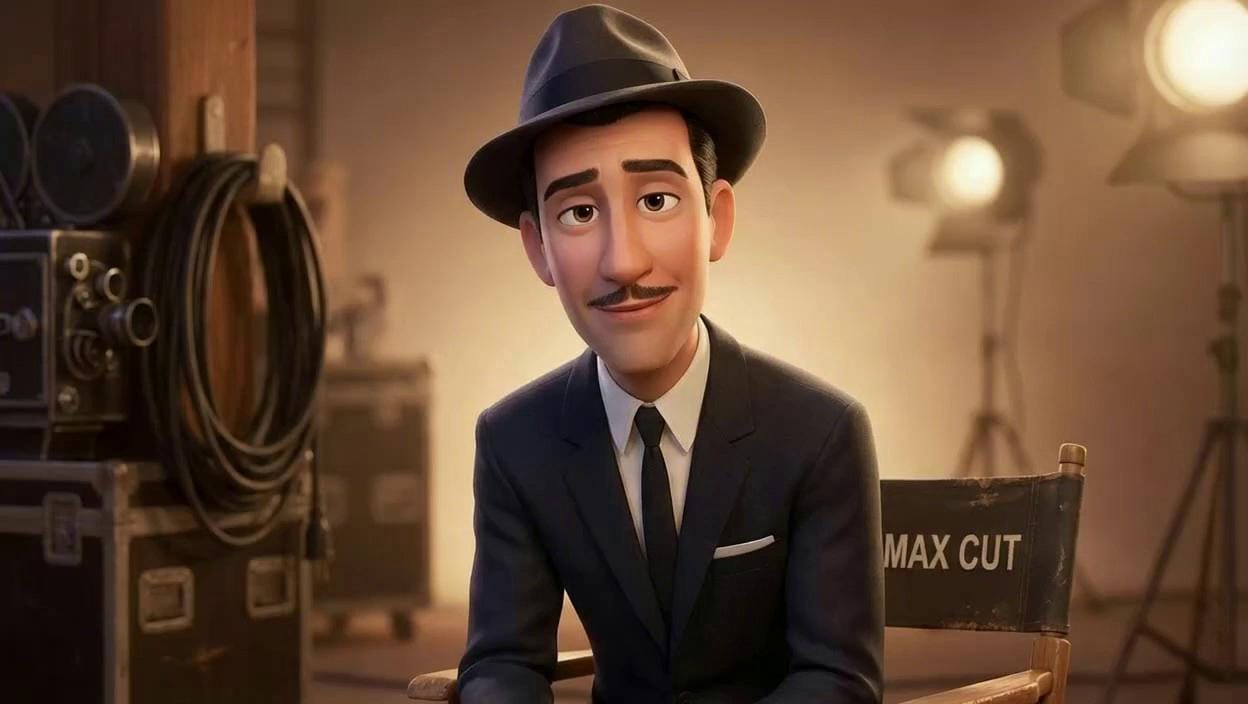 Portrait of Hollywood-Style Day Director