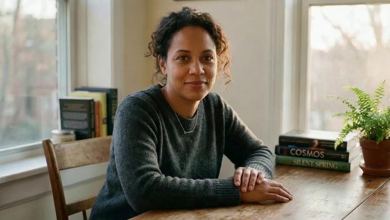 Portrait of Science Story Mom