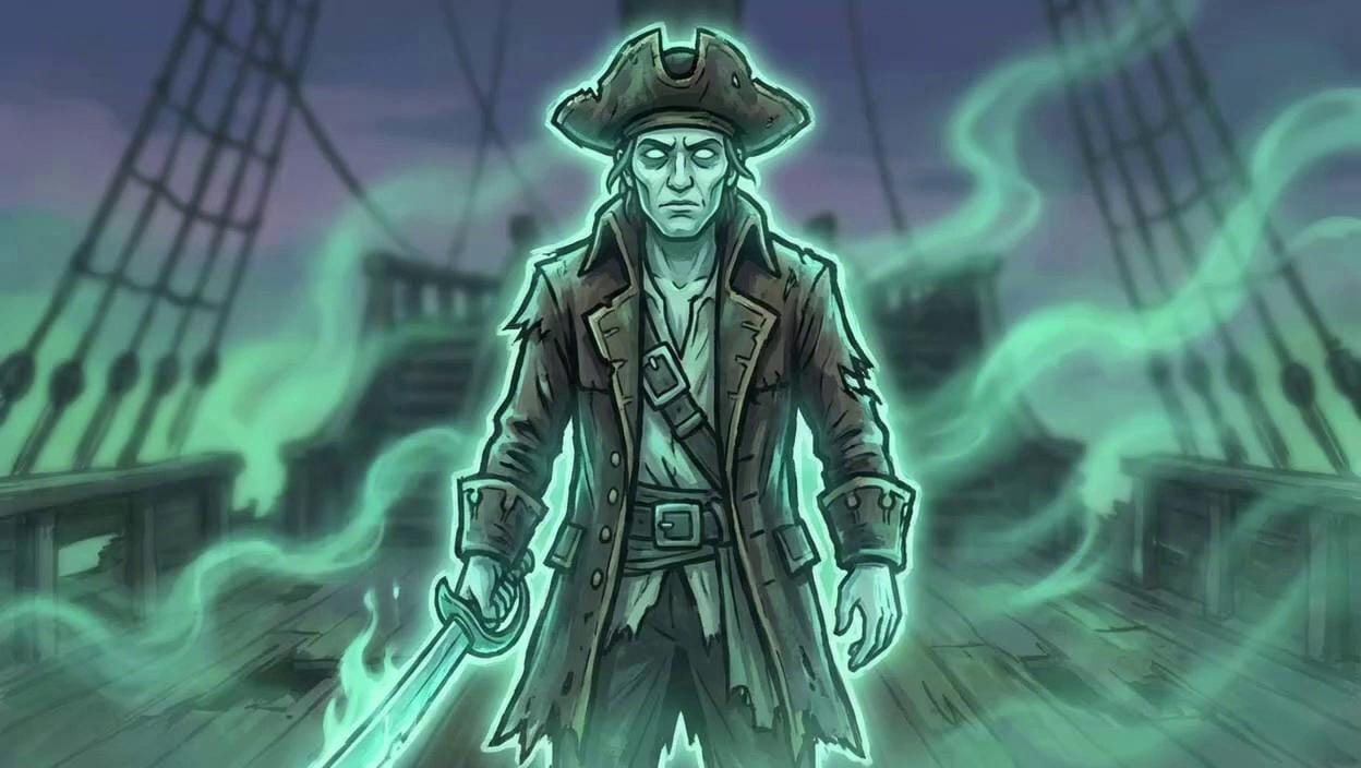 Portrait of Ghost Pirate Host