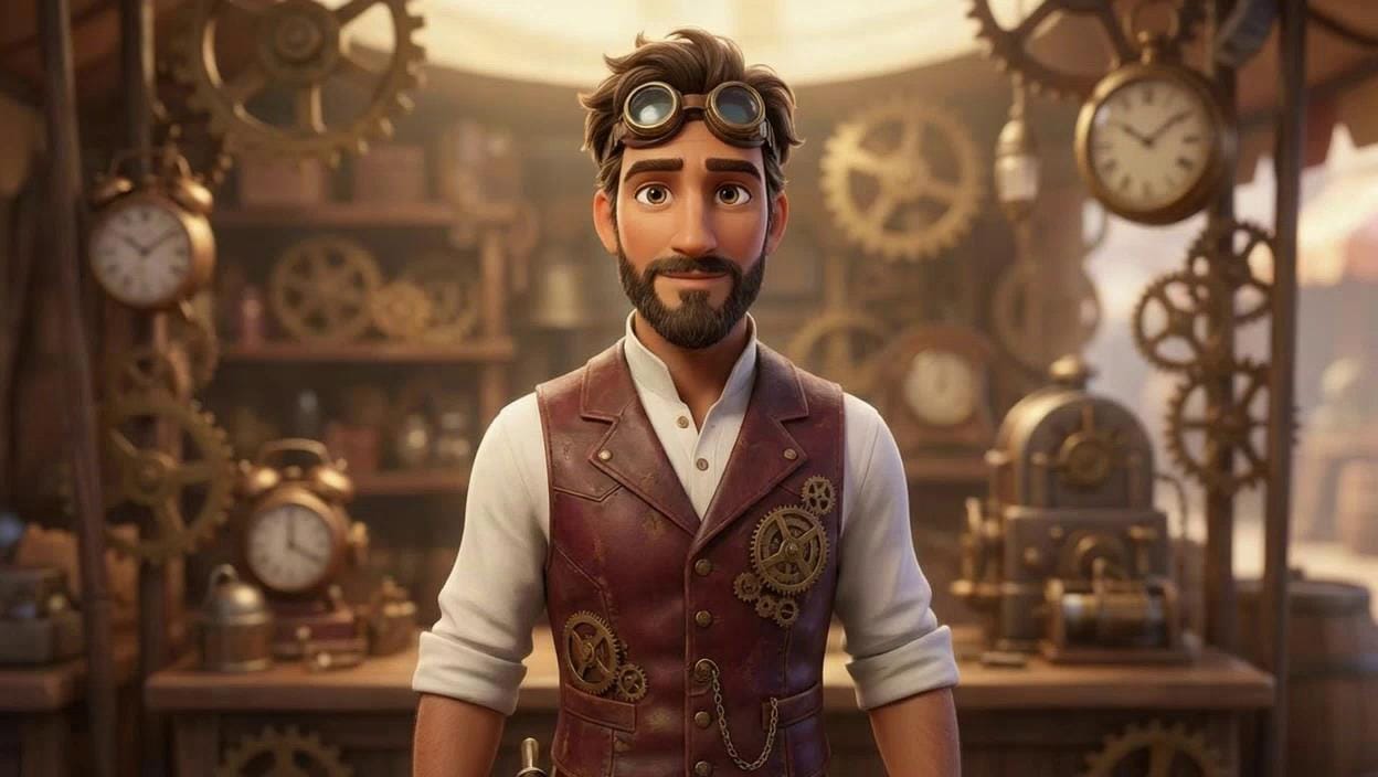 Portrait of Time Bazaar Ringmaster