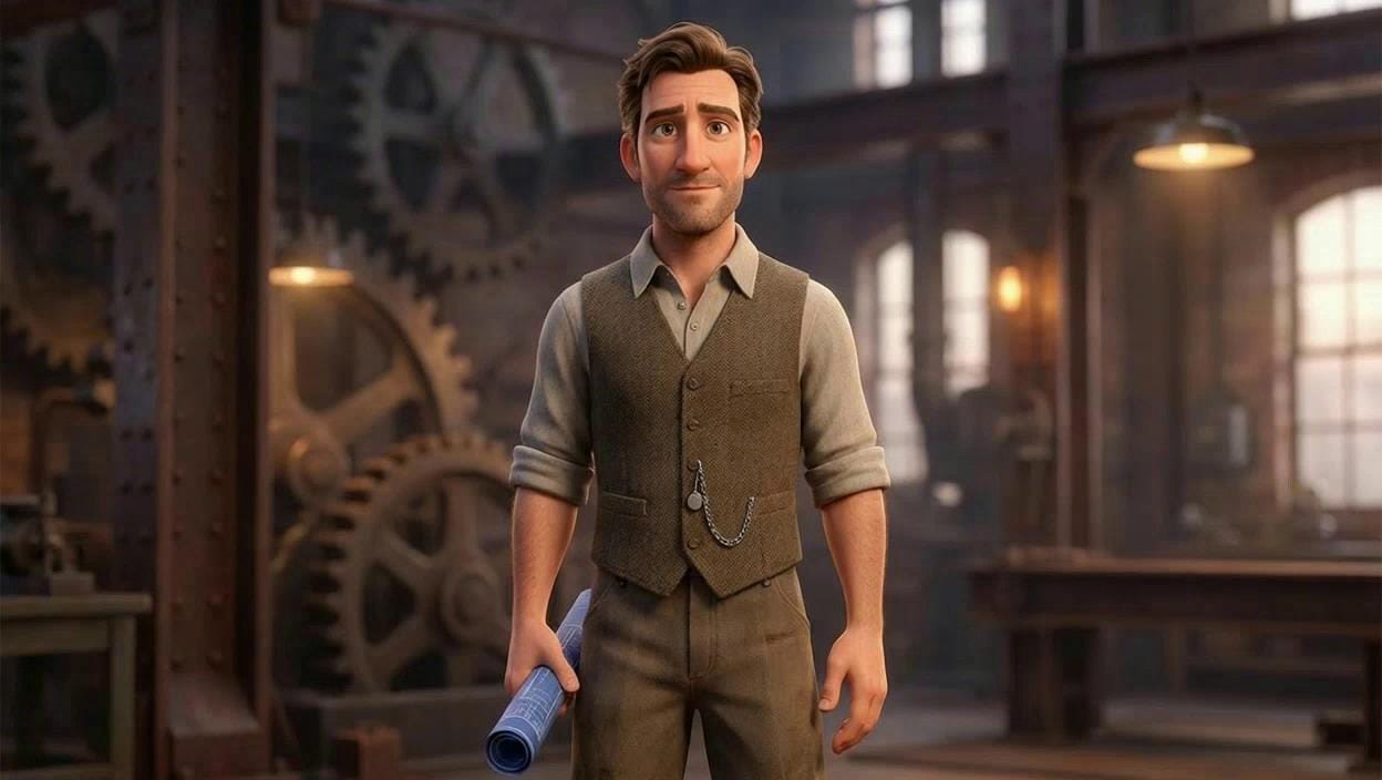 Portrait of Pixar Factory Time Planner
