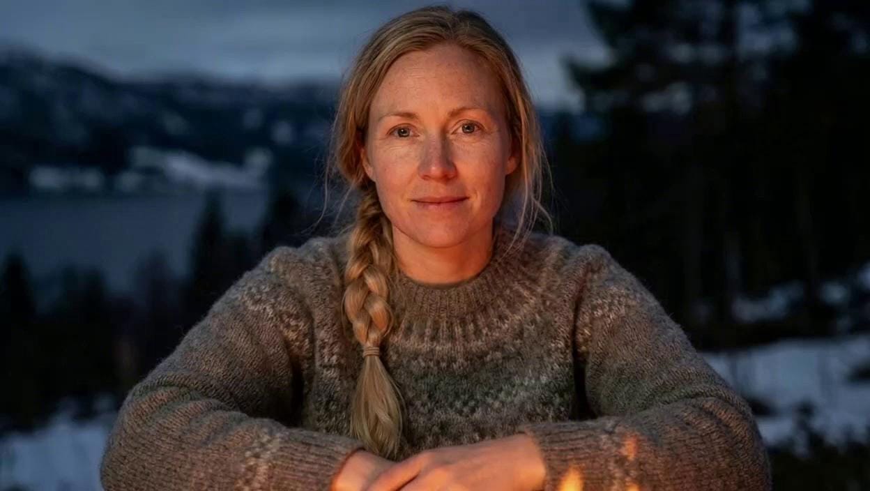 Portrait of Norse Saga Storyteller
