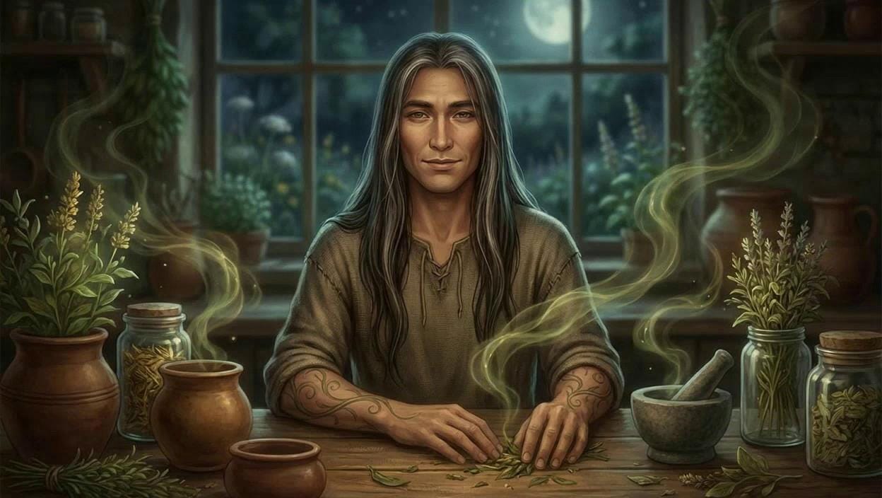 Portrait of The Herb Oracle