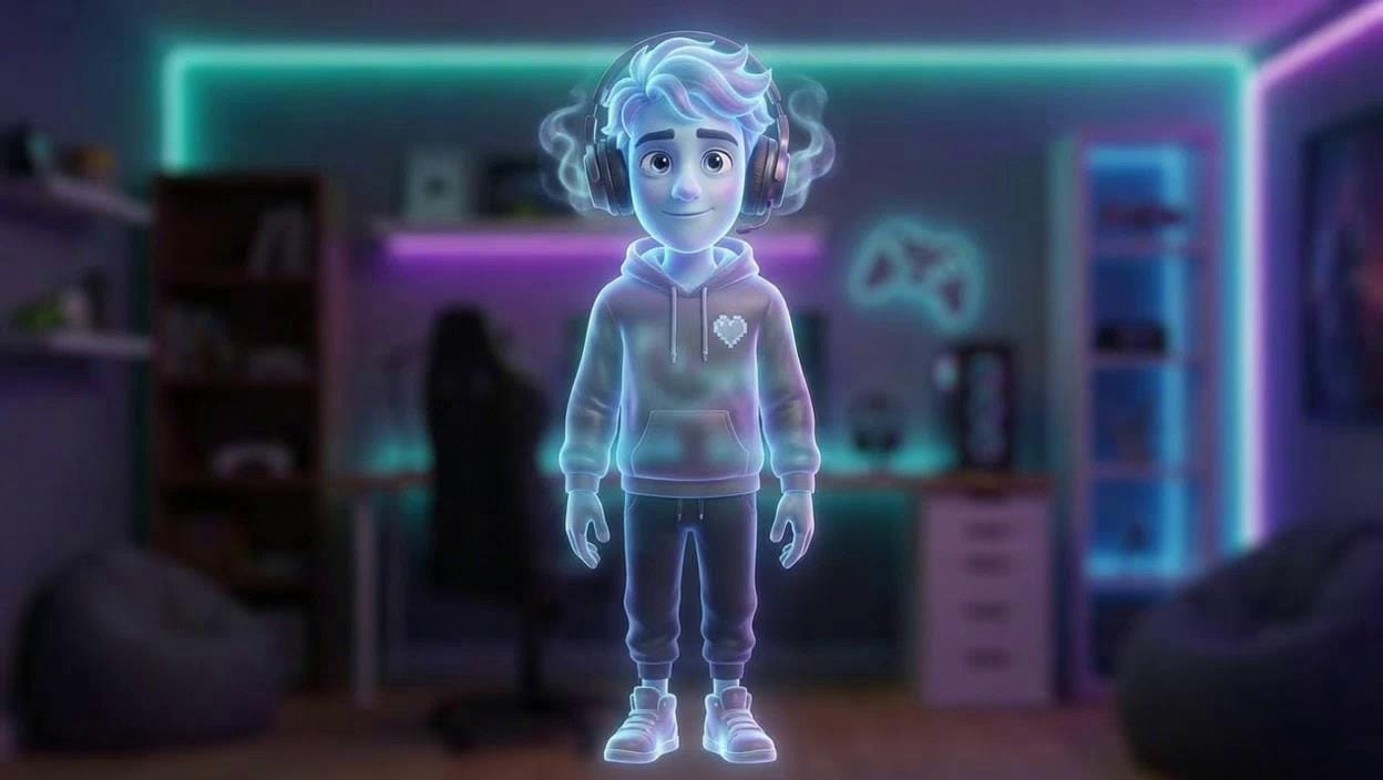 Portrait of Gamer Ghost Coach