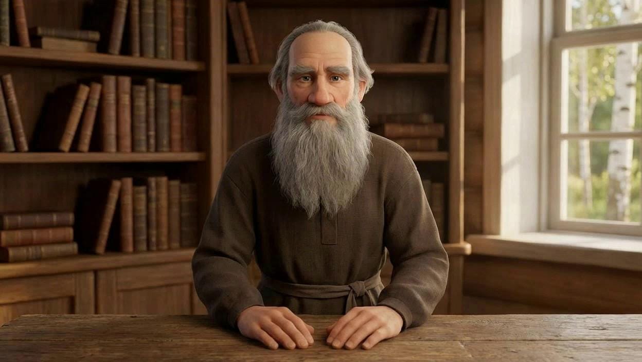 Portrait of Tolstoyan Reflective Companion