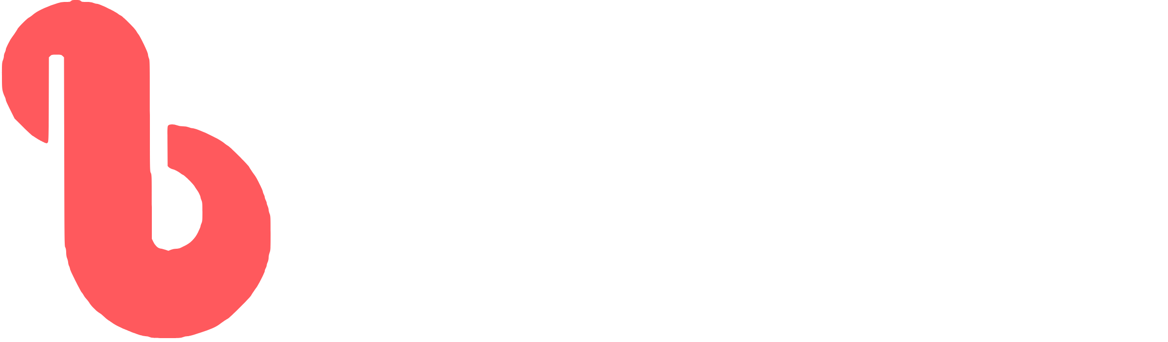 The bitHuman lockup, white wordmark